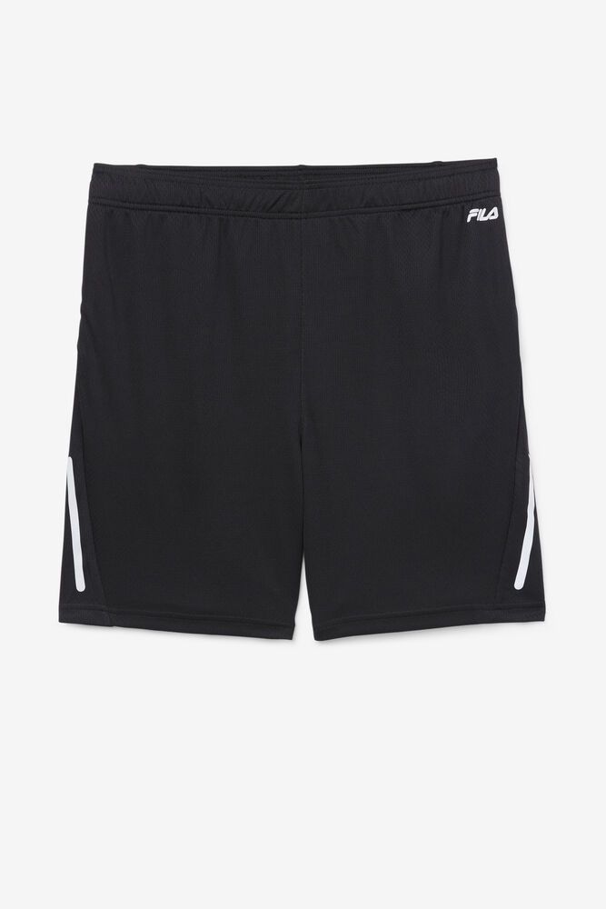 Fila Shorts Mens Black Gaylon - Ireland 31286-AOKY